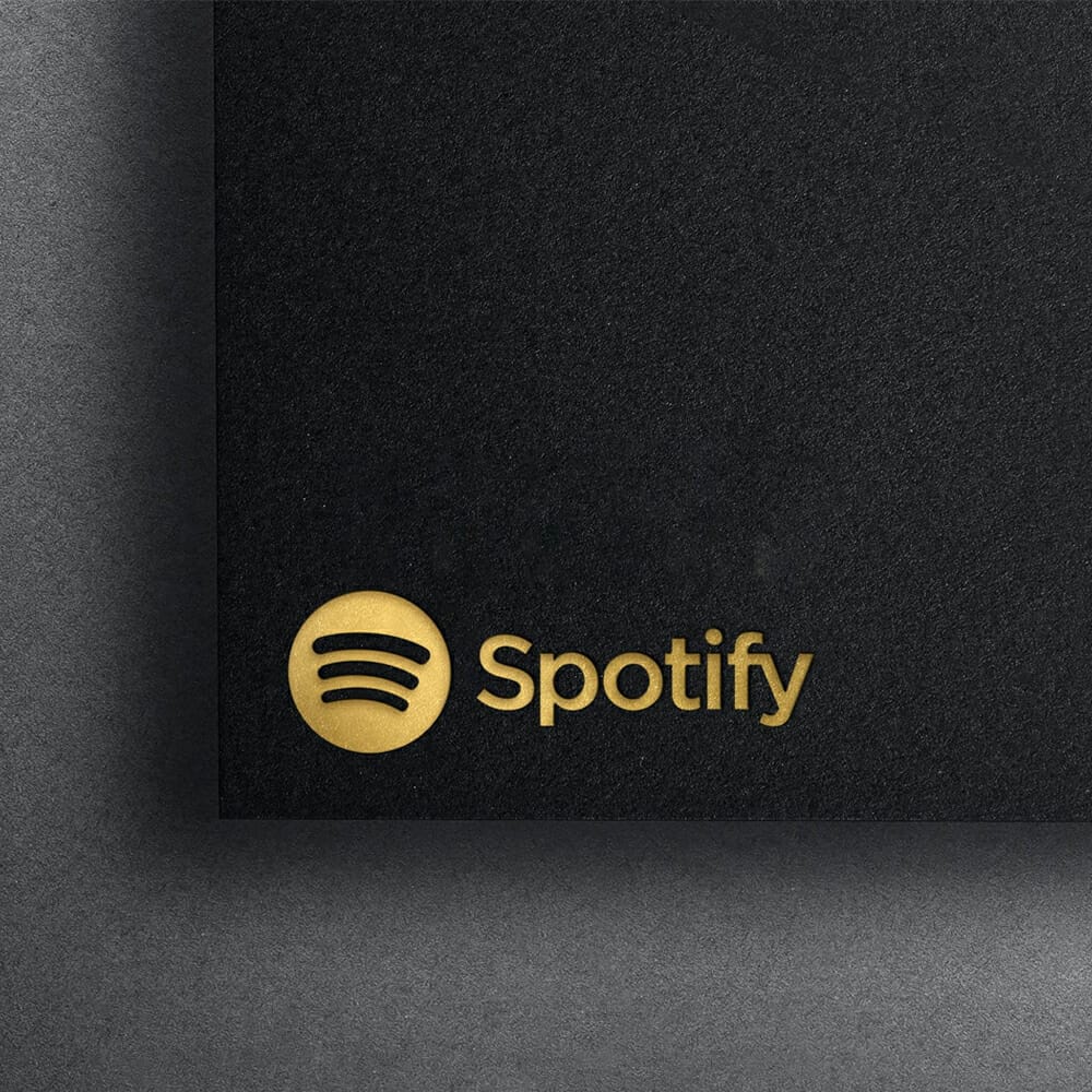 Luxurious Gold Embossed Logo Mockup