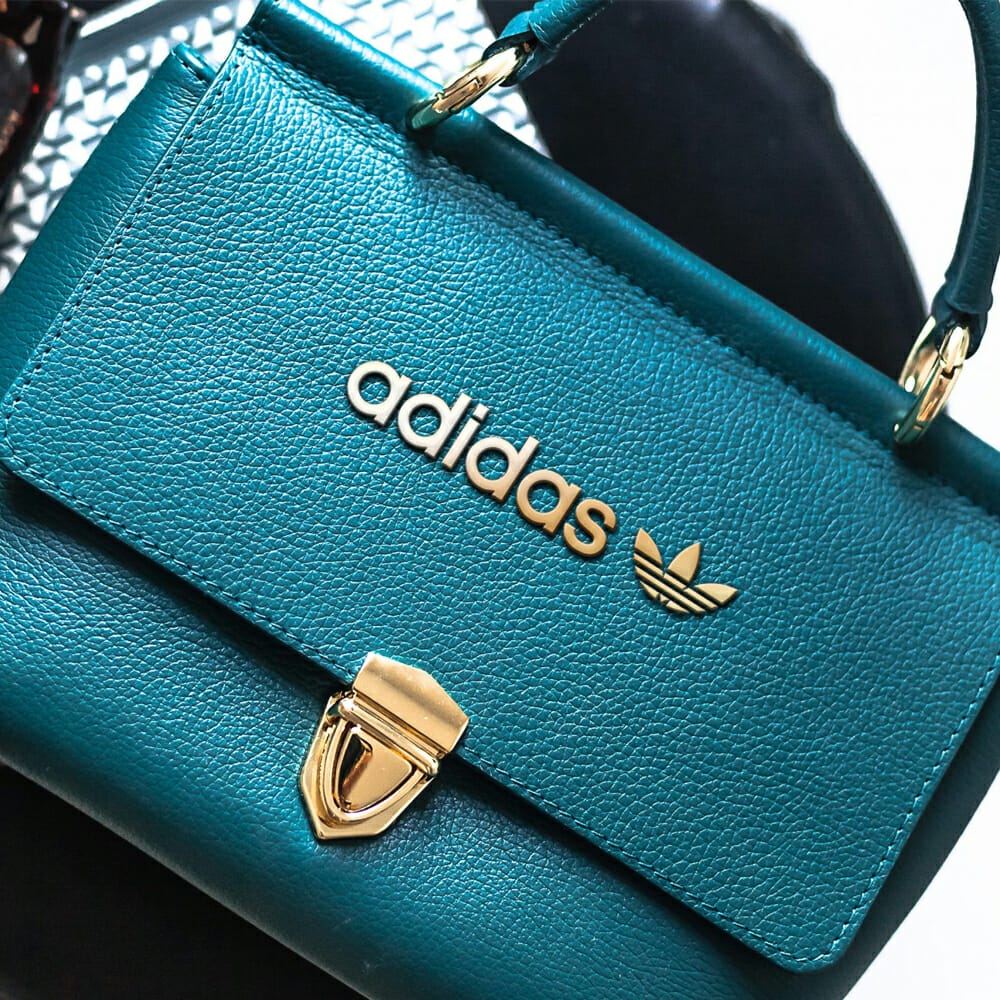 Metallic Purse Logo Mockup