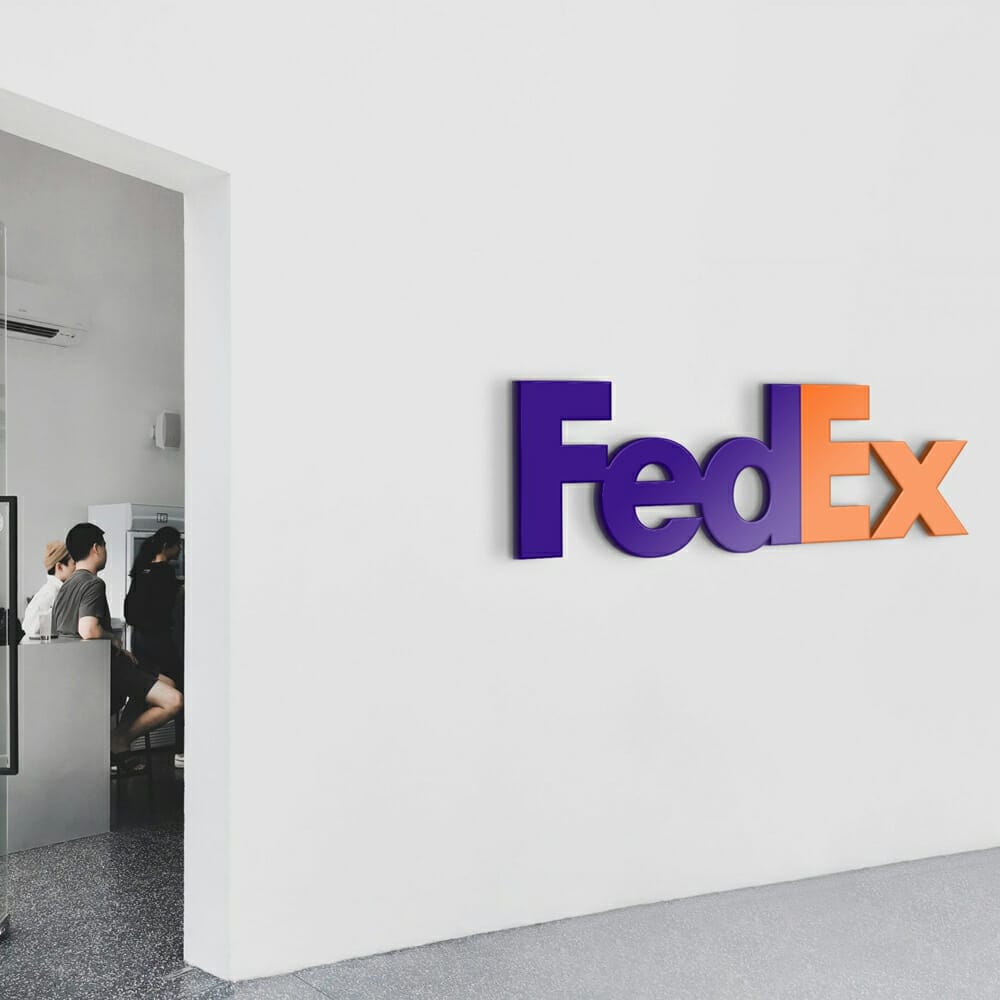 Minimal Office Logo Mockup