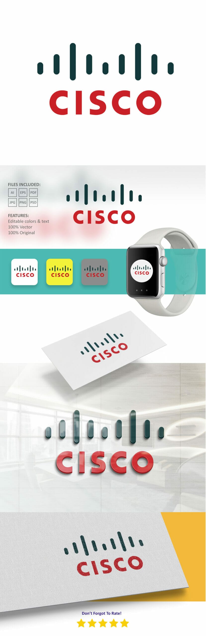 Modern Logo Preview Generator Mockup