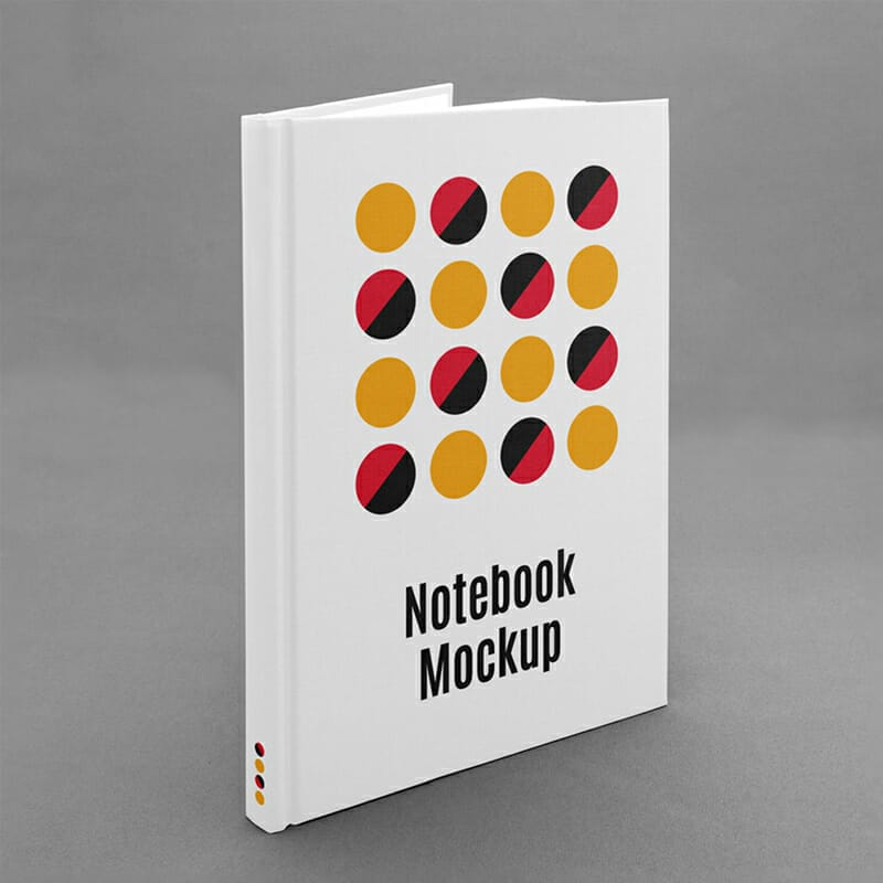 Notebook Cover PSD Mockup