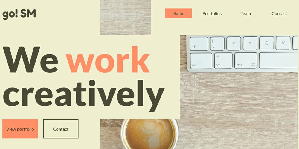 Free Bootstrap Portfolio Templates 10 Portfolio Web Template
