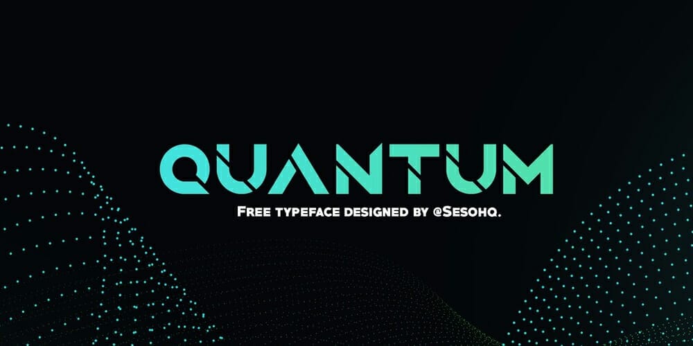 Quantum Typeface