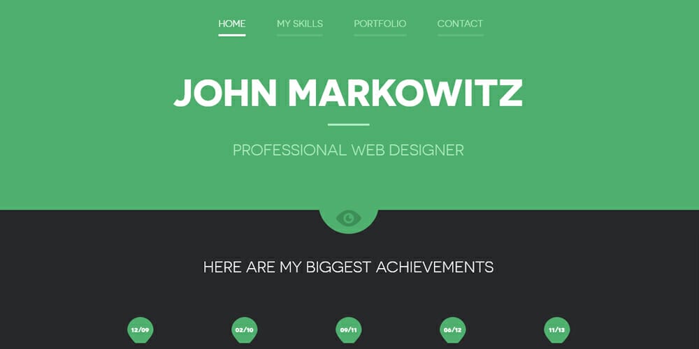 Responsive Portfolio Template