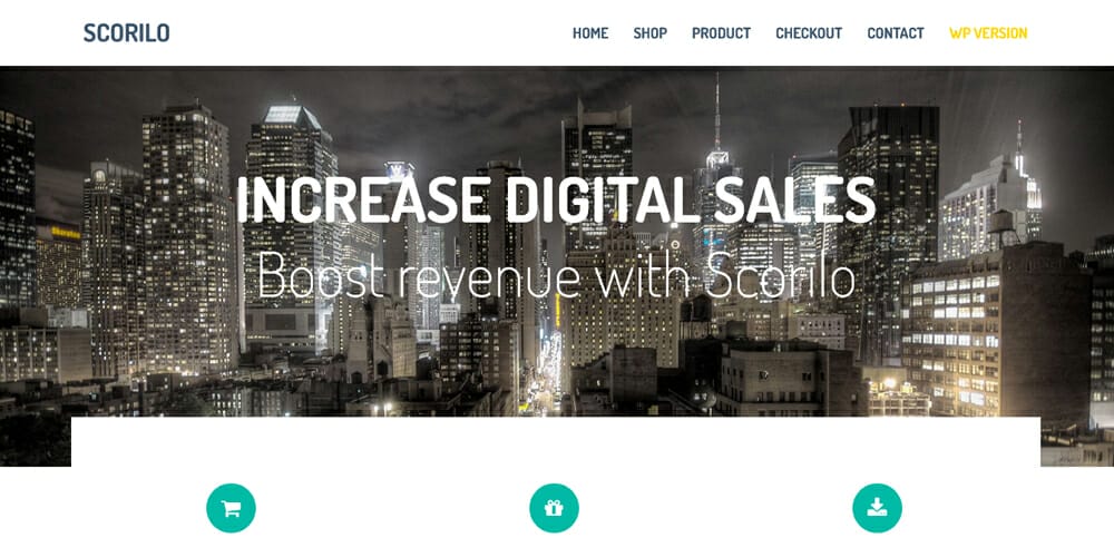 Free eCommerce Bootstrap Templates 61 Scorilo