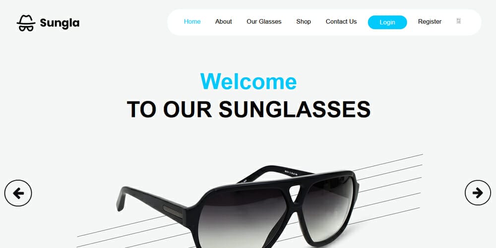 Free eCommerce Bootstrap Templates 58 Sungla