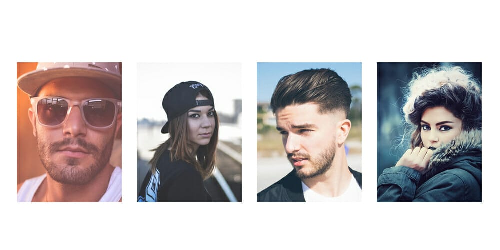 Bootstrap Grid Examples & Snippets 4 Team Grid