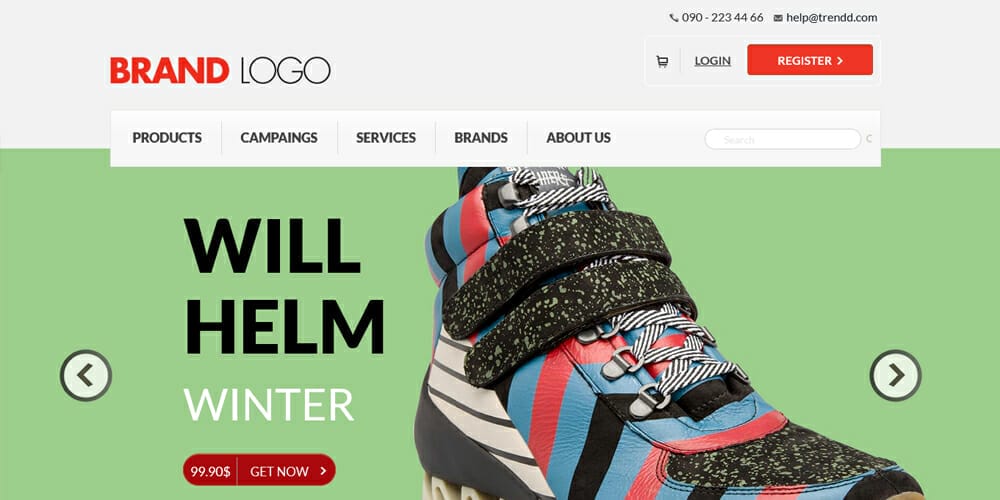 Free eCommerce Bootstrap Templates 28 eCommerce Bootstrap Responsive Template