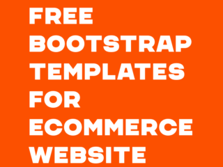 Free Bootstrap Templates for Ecommerce Website