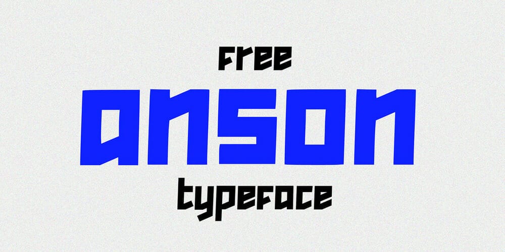 Anson Sans Serif Font