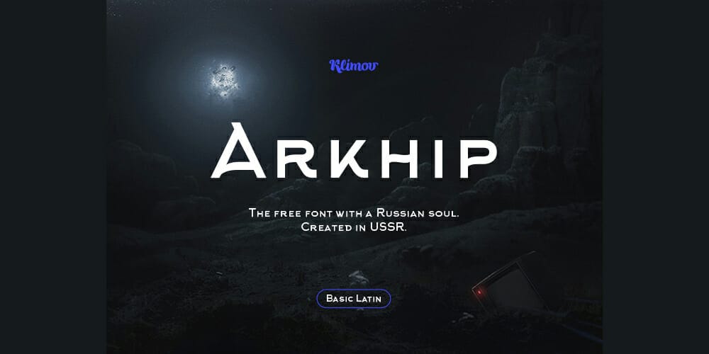 Arkhip Typeface