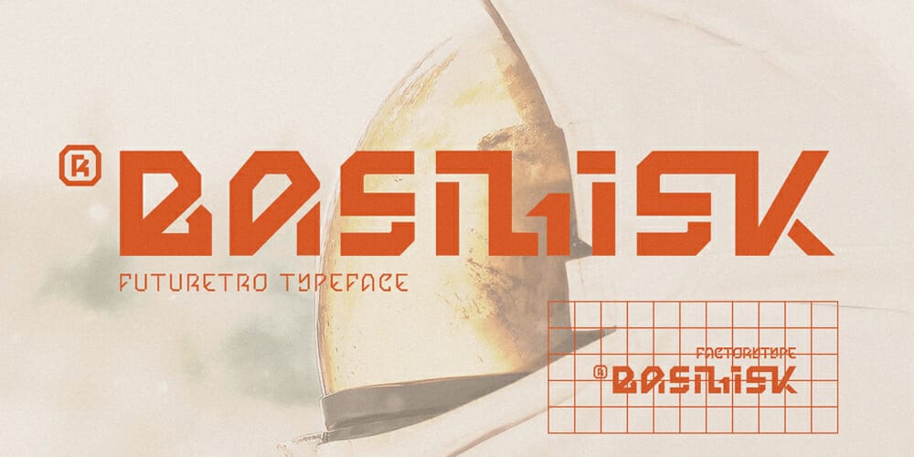 Basilisk Futuristic Font