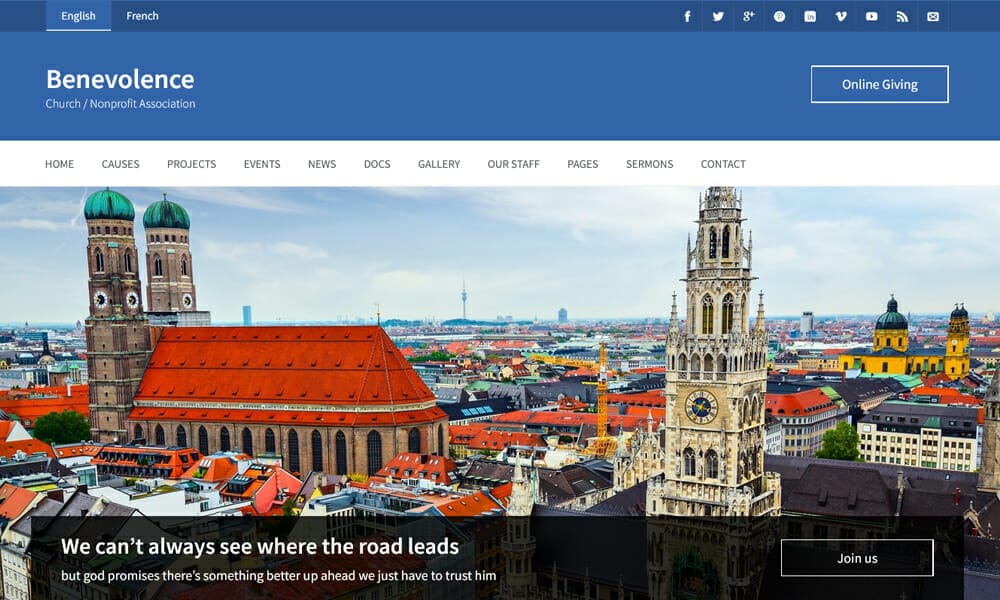 Benevolence HTML Template