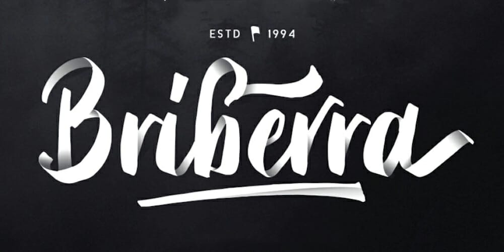 Briberra Script Font