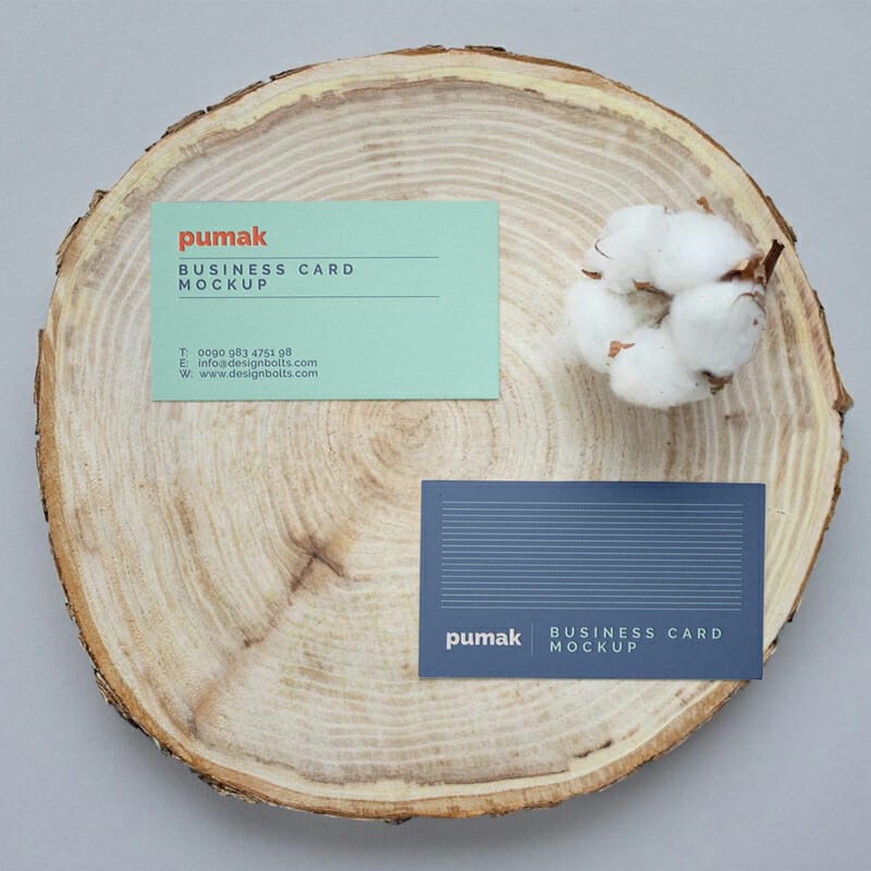 Free Business Card Mockup PSD