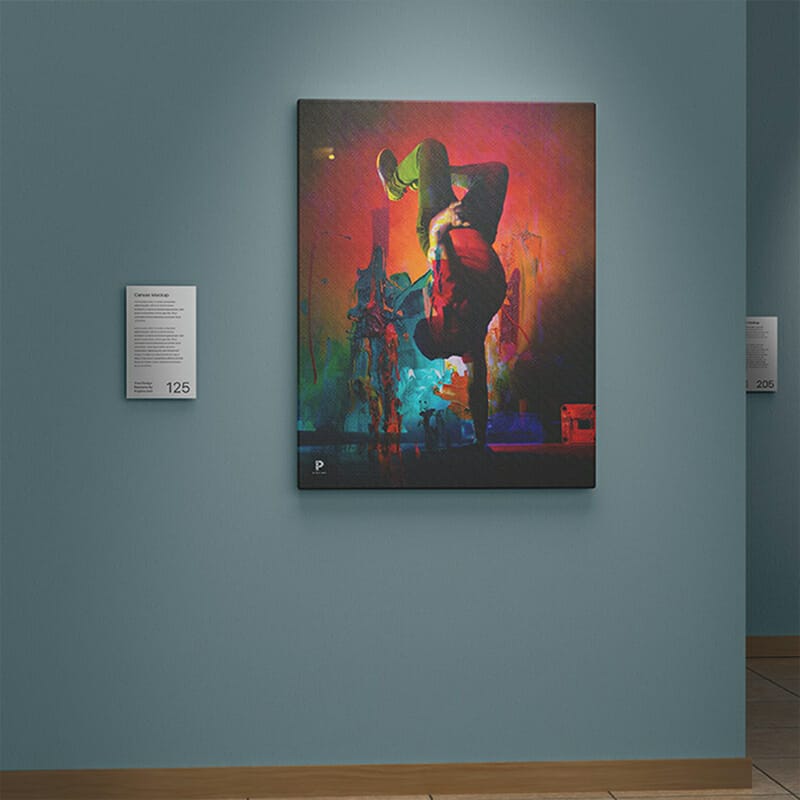 Free Canvas Mockup
