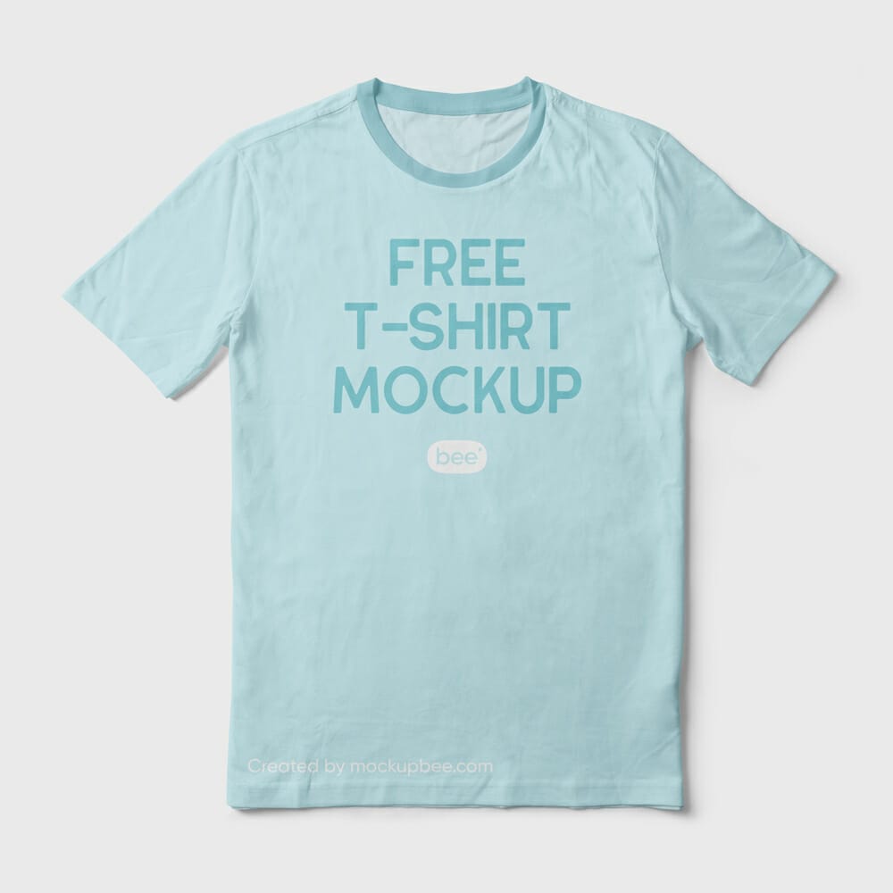 Free Cotton T-Shirt Mockup