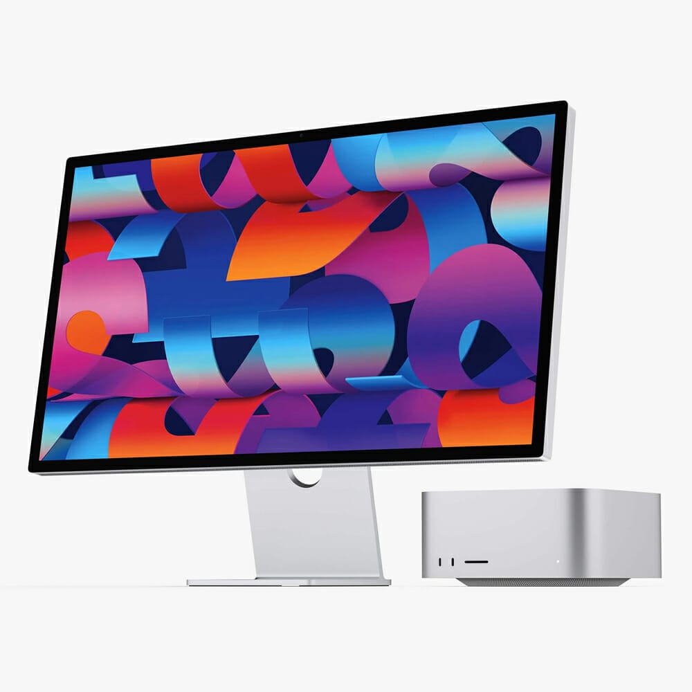Free Mac Studio & Studio Display Mockup