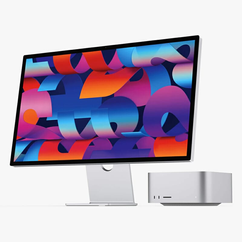 Free Mac Studio & Studio Display Mockup