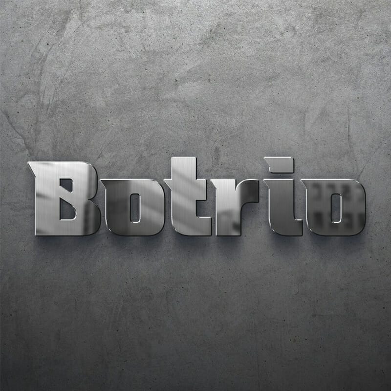 Free Metallic Text Mockup PSD Template