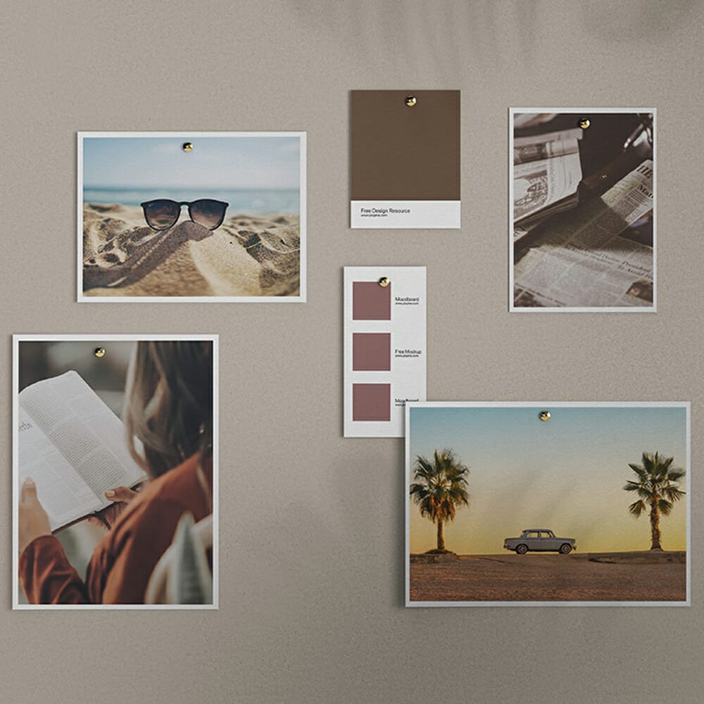 Free Moodboard Mockup