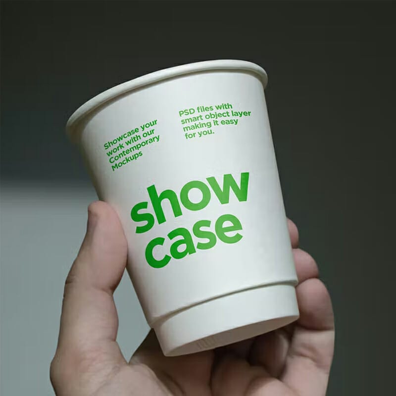 Free PaperCup Mockup
