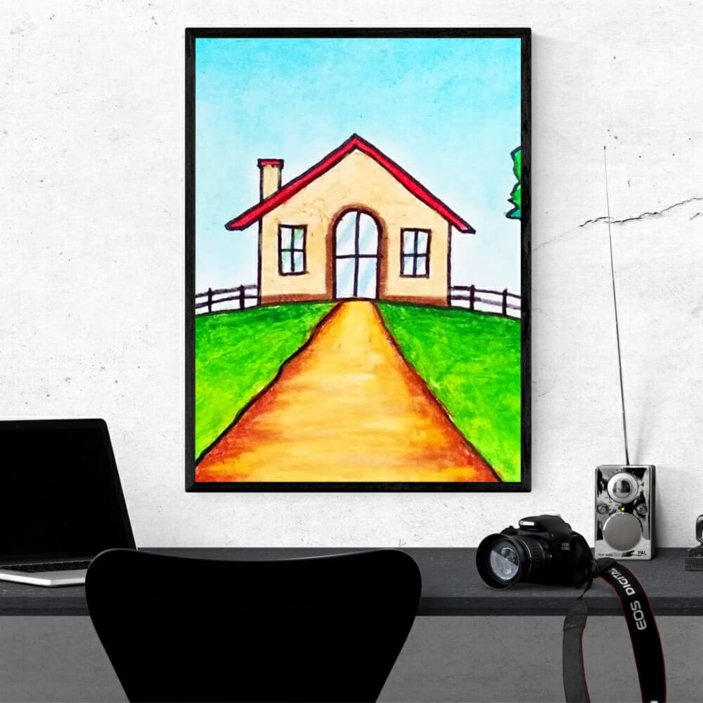 Free Poster Mockup PSD Template