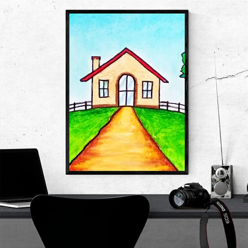 Free Poster Mockup PSD Template