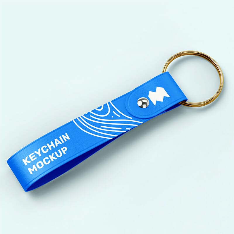 Free Strap Keychain Mockup » CSS Author