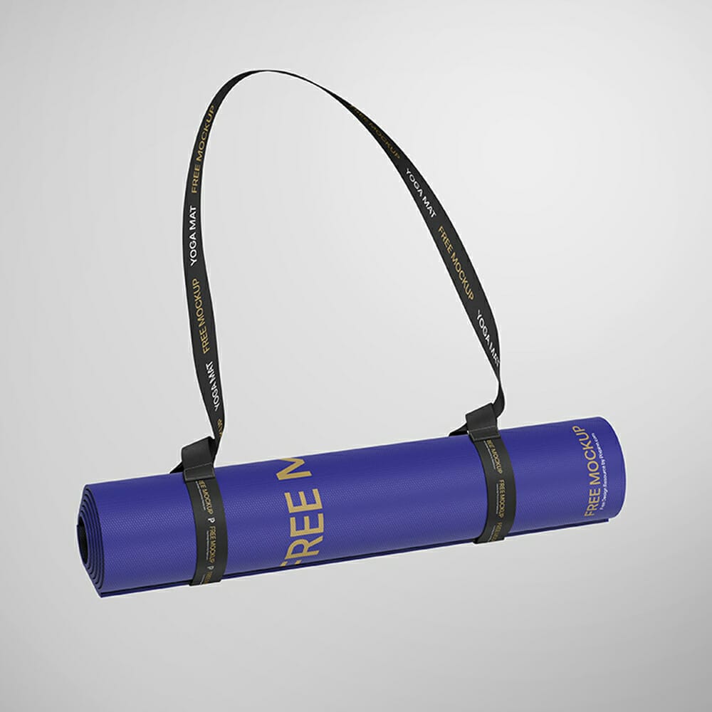 Free Yoga Mat Mockup