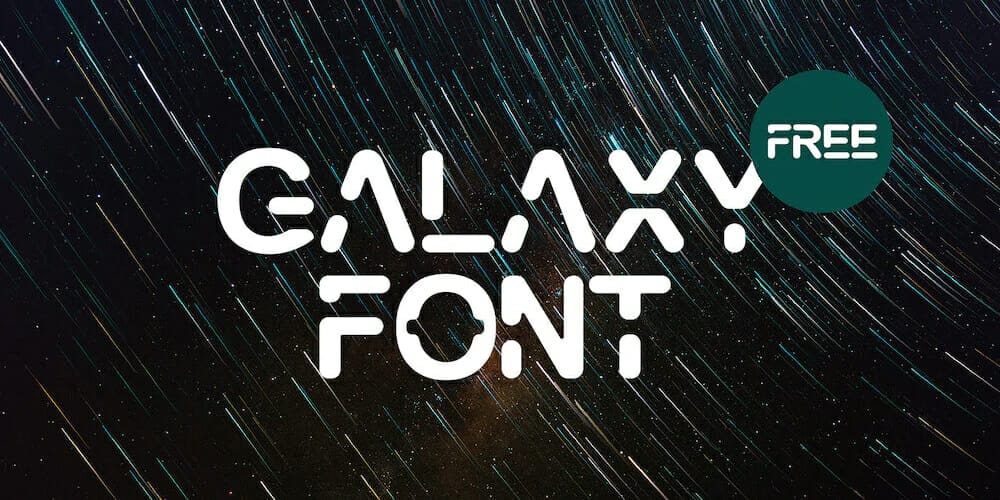 Galaxy Futuristic Headline Font