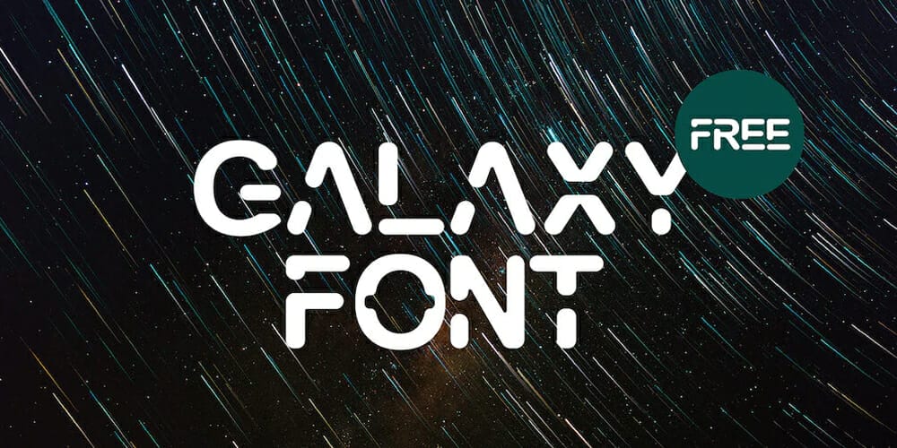 Galaxy Futuristic Headline Font