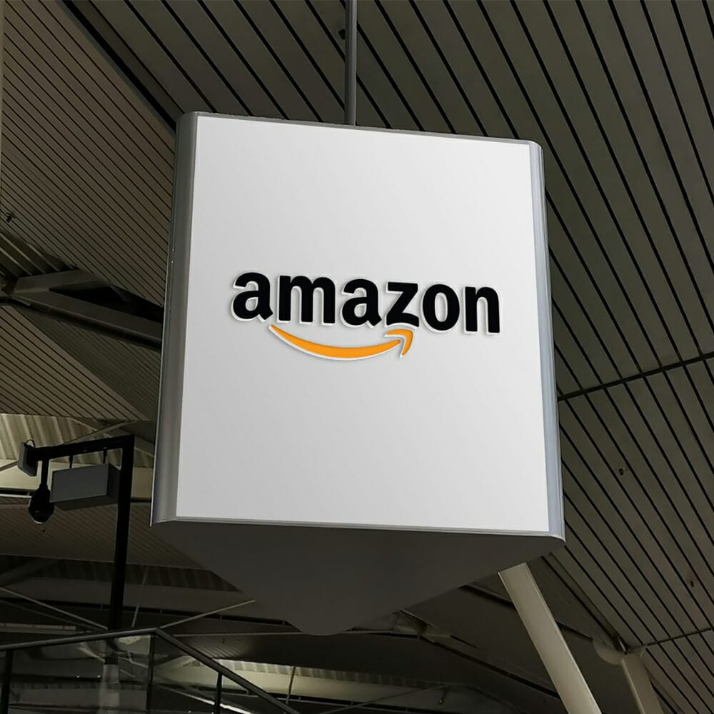 Hanging Board Logo Mockup