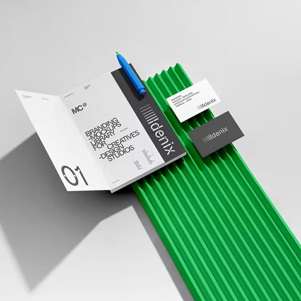 Idenix Free Stationery Branding Mockup