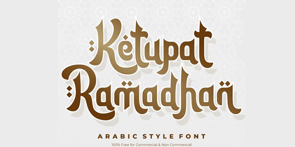 arabic calligraphy fonts