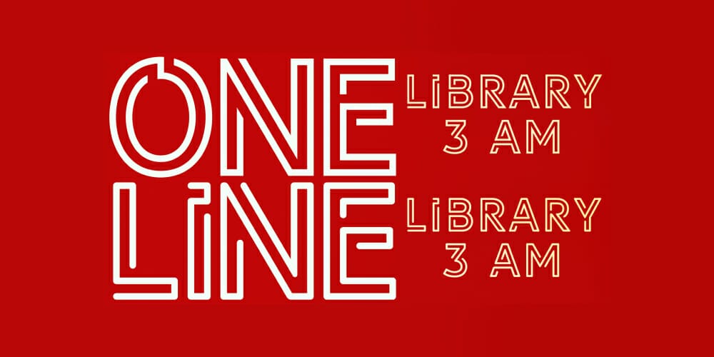 Library 3 AM Font