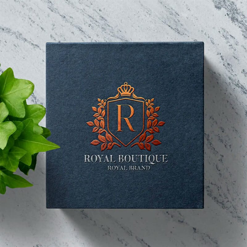 Luxury Realistic Logo Mockup