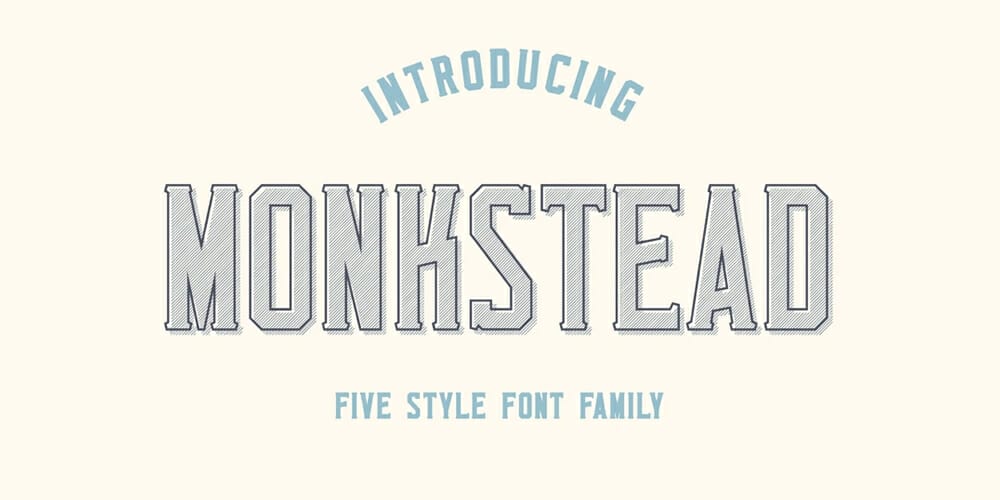 Monkstead Font 