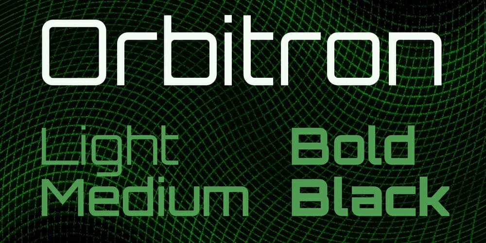 Orbitron Font