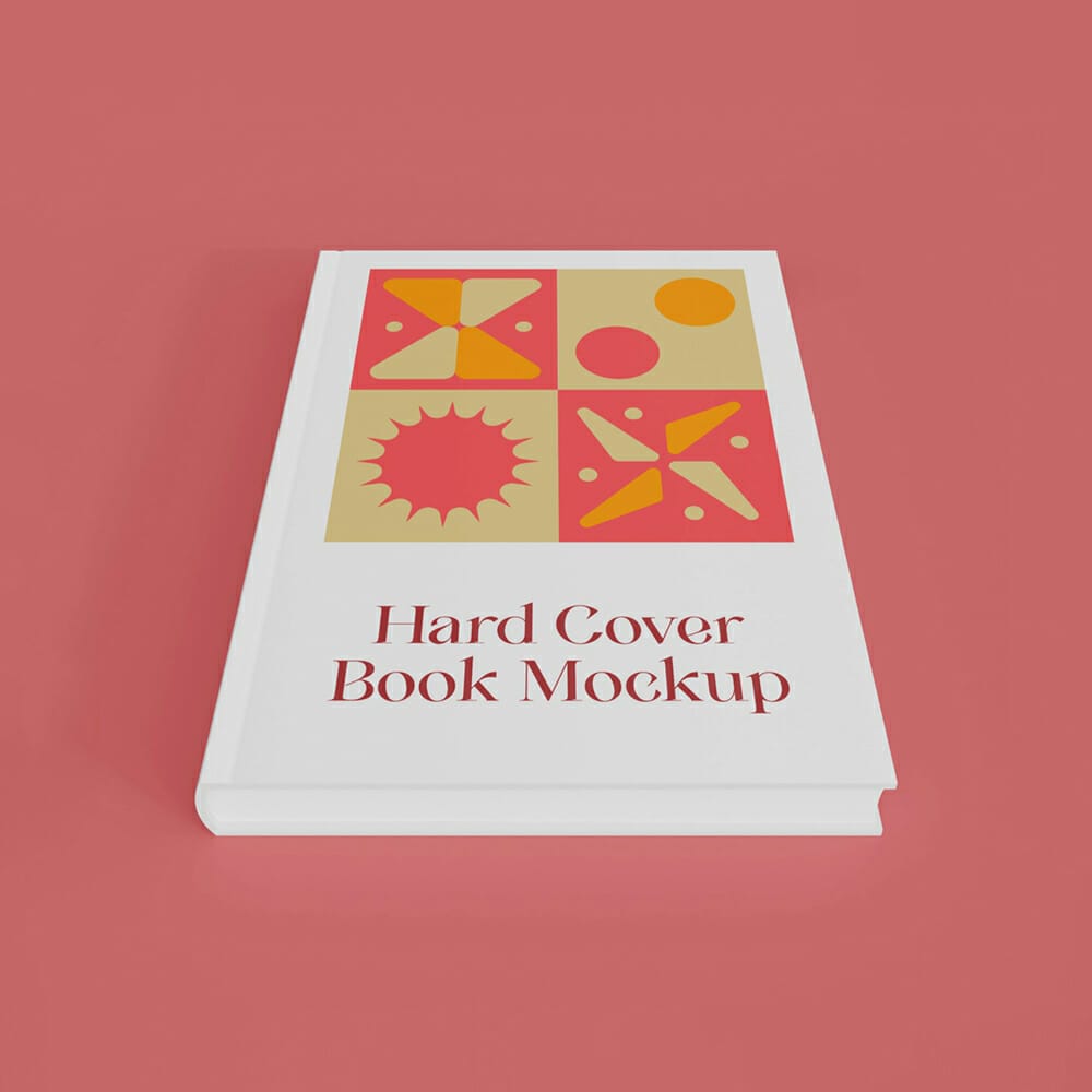 Perspective Hard Cover Mockup