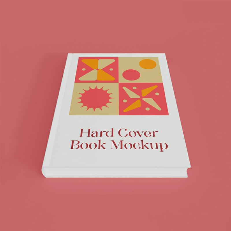 Perspective Hard Cover Mockup