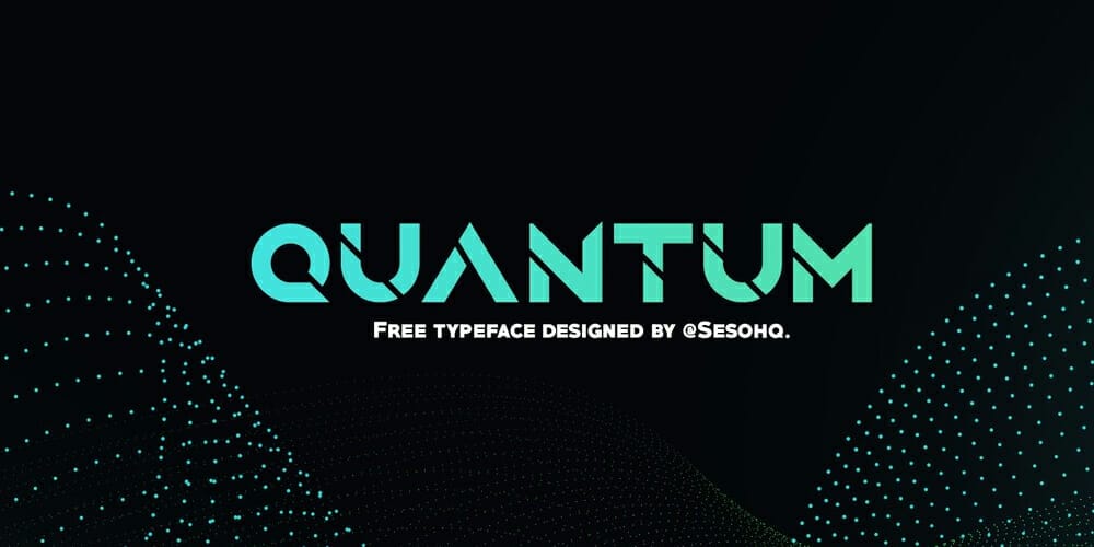 Quantum Typeface