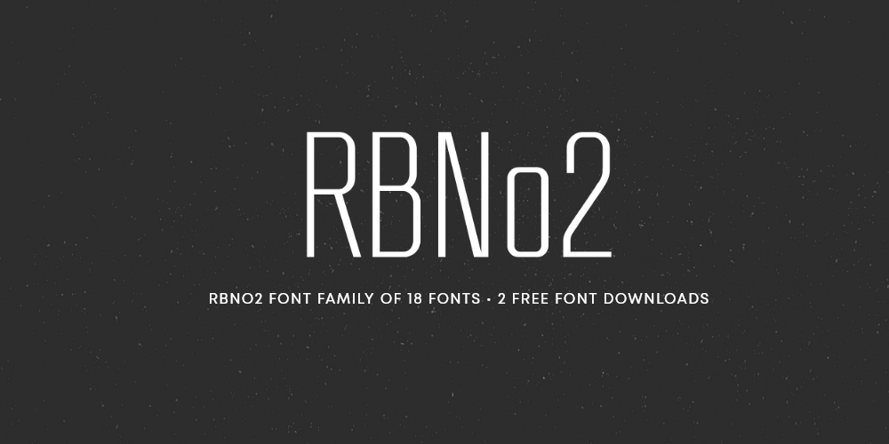 RBNo2 Font