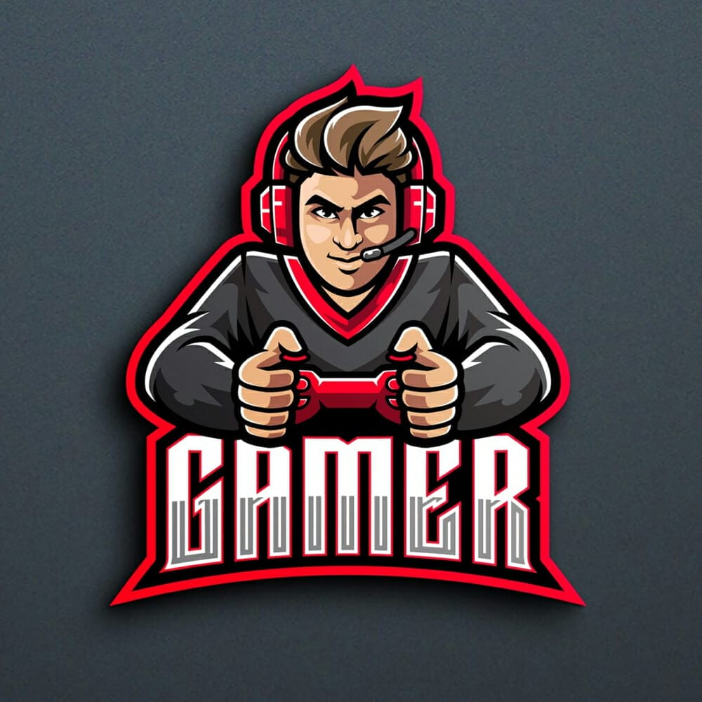 Simple And Modern 3D Logo Mockup