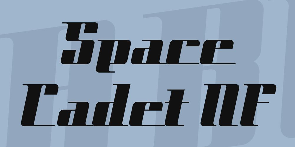 Space Cadet NF Font