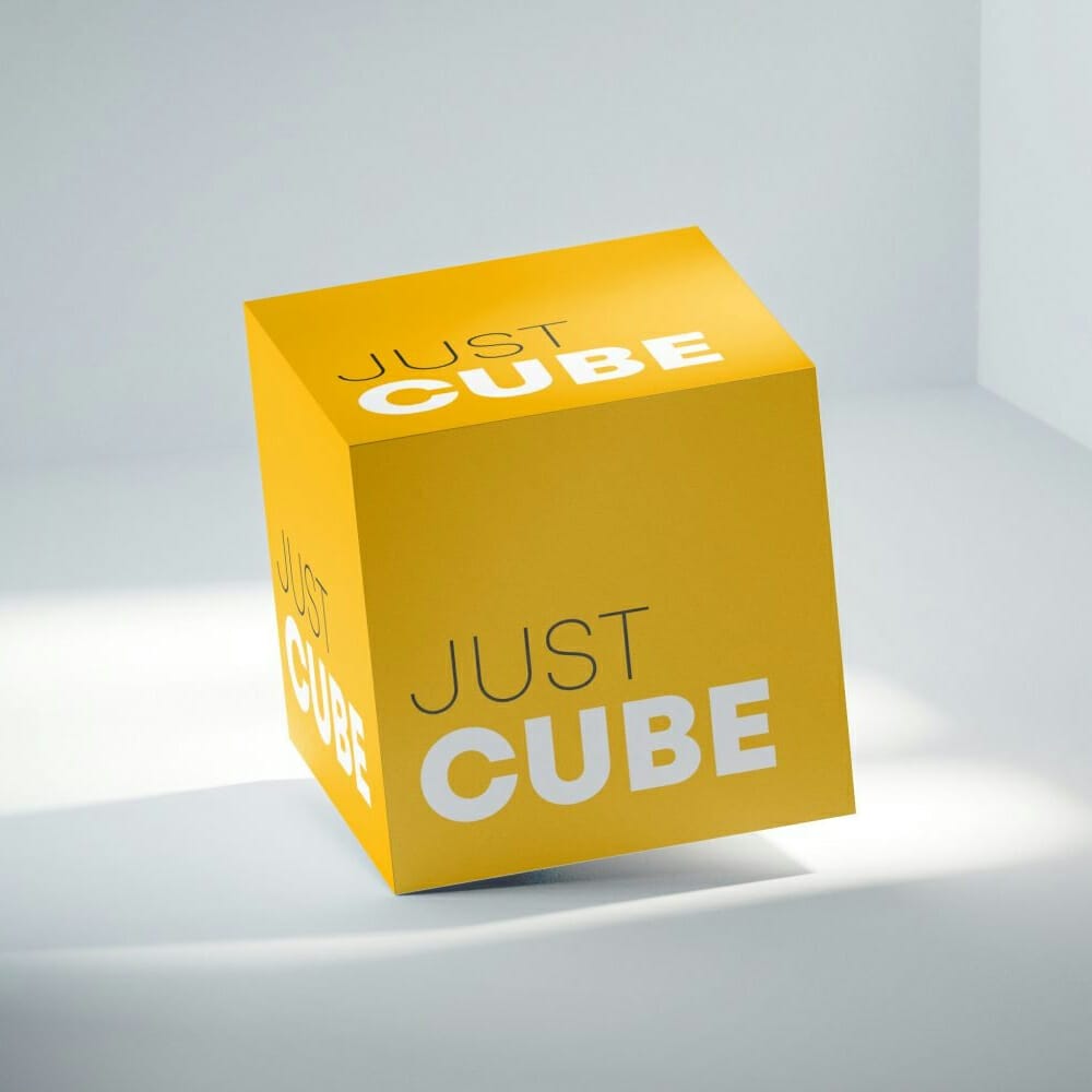 Square Box Design Mockup