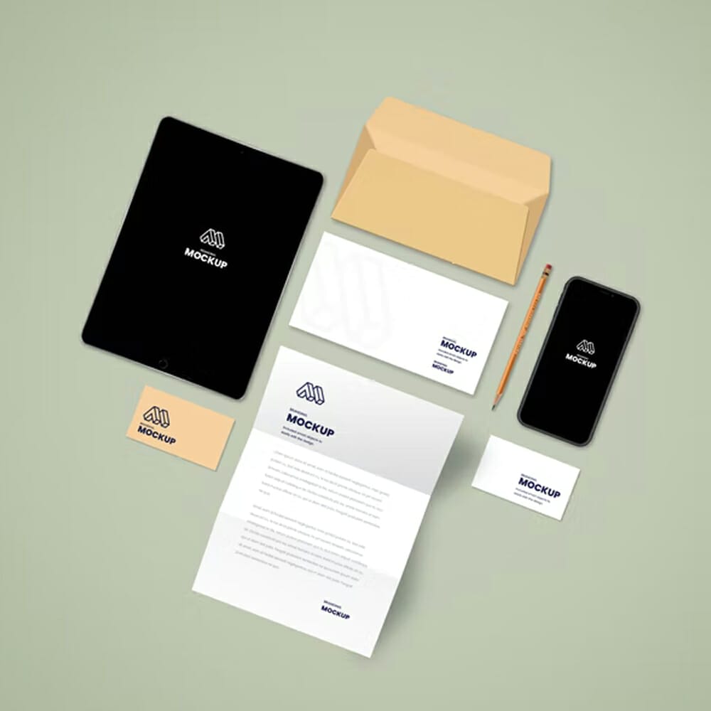 Stationery Branding Mockup
