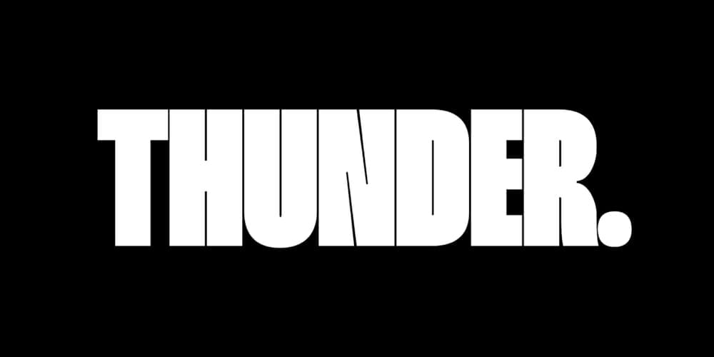 Thunder Typeface