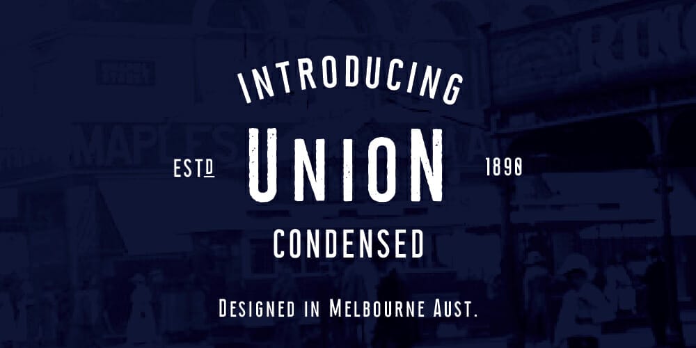 Union Condensed Font