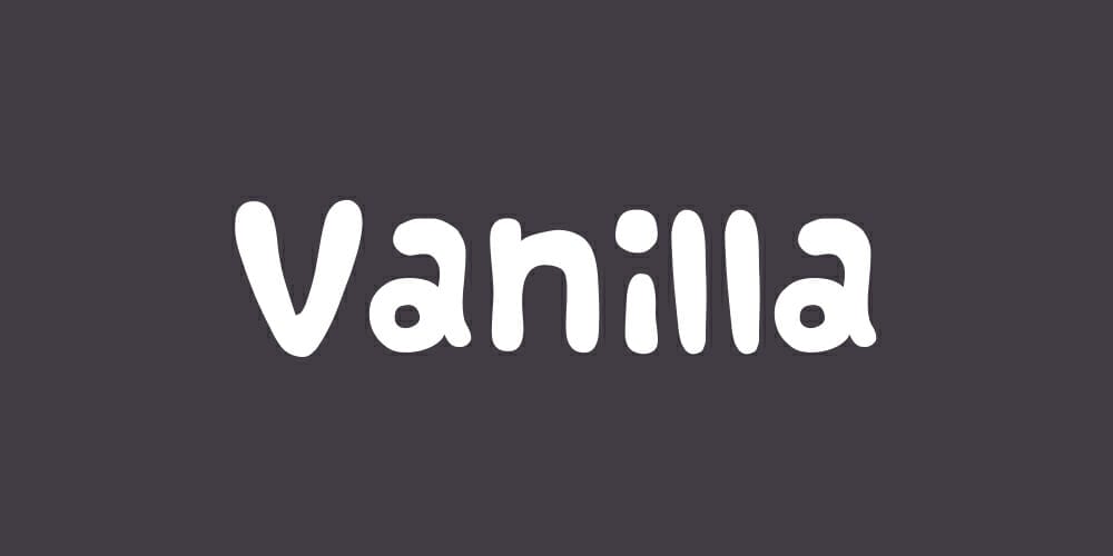 Vanilla